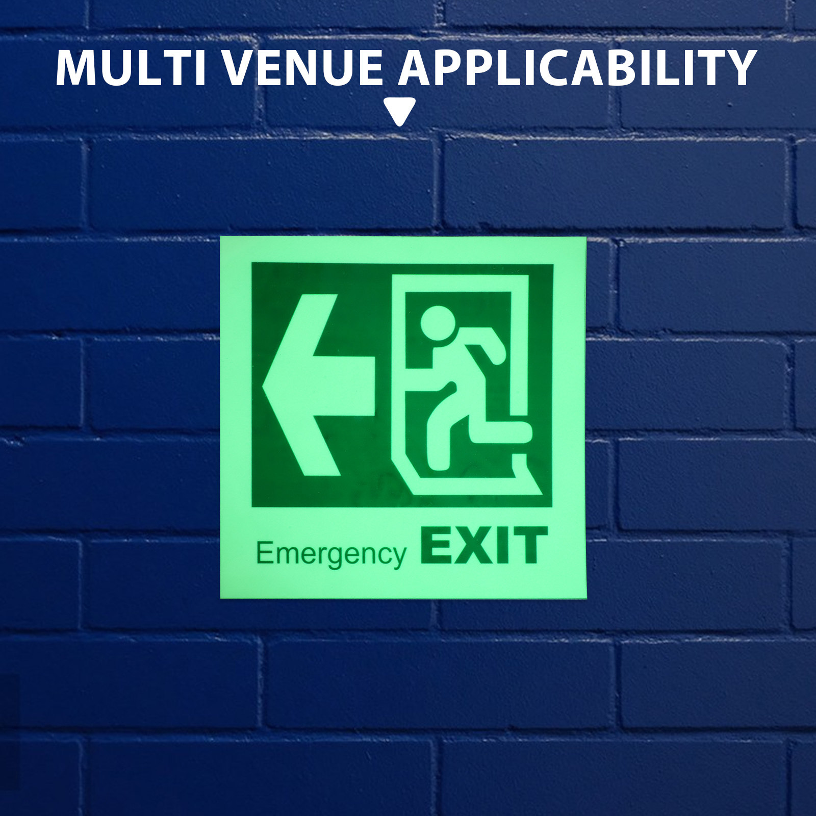 Zelfklevende, lichtgevende noo - Emergency Exit Sign recensie en prijs