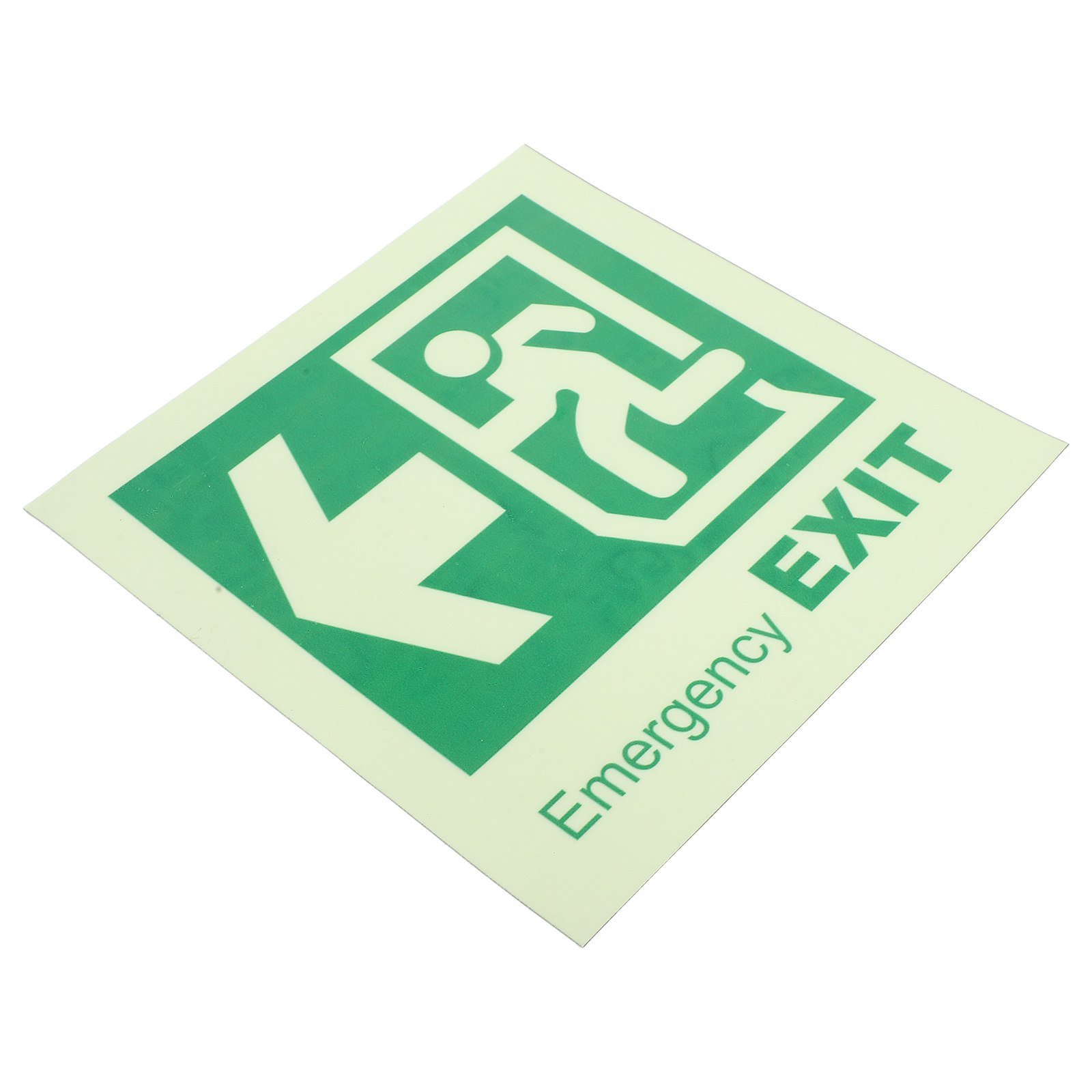 Zelfklevende, lichtgevende noo - Emergency Exit Sign recensie en prijs