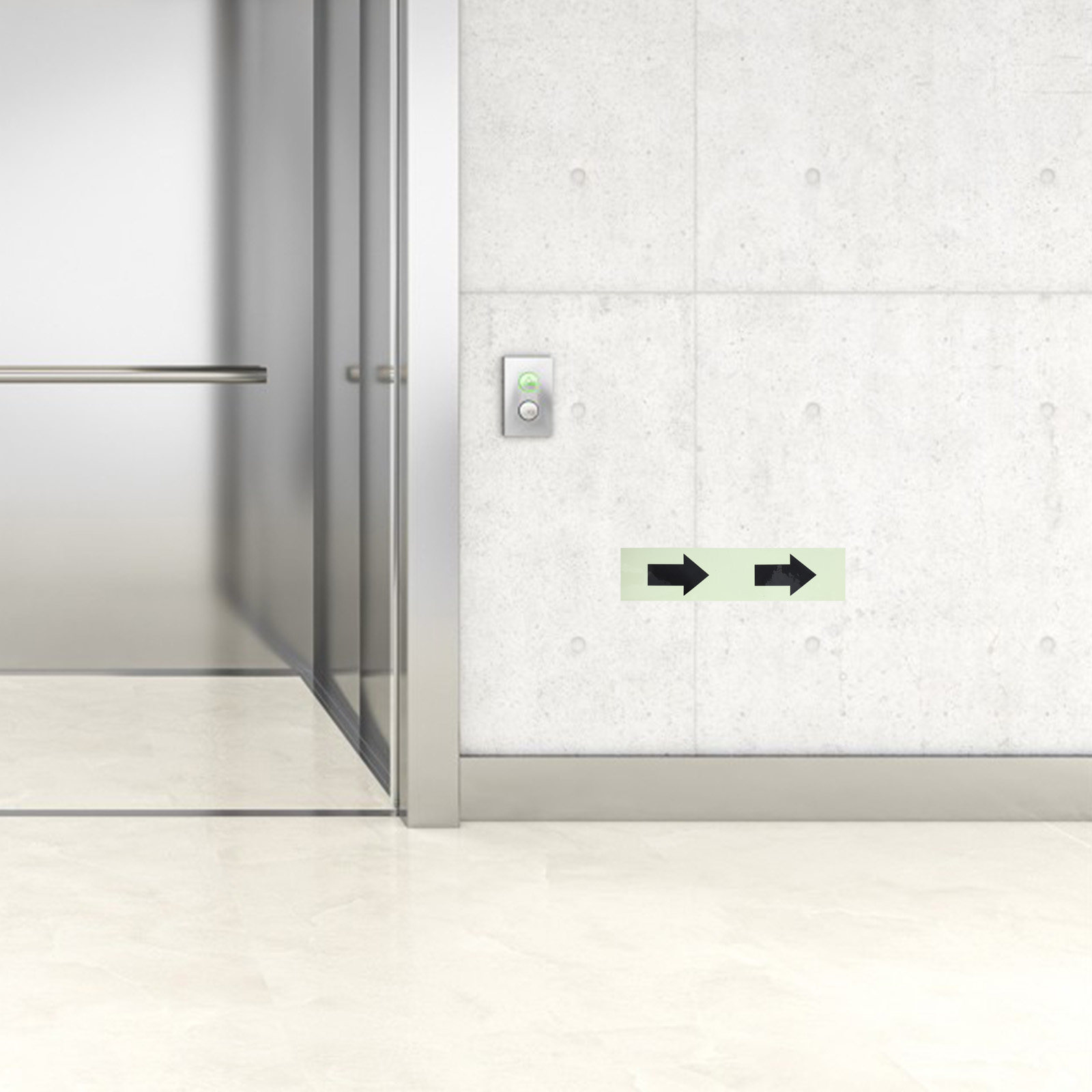 1 rol Glow in Dark reflecteren - Emergency Exit Sign recensie en prijs