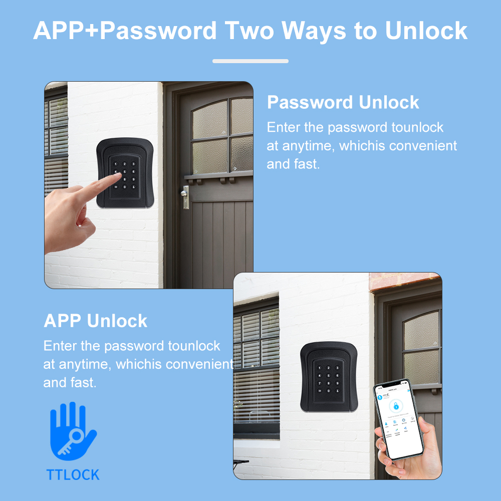 TTLock draadloze sleutelkast W - Lockbox Key Secure recensie en prijs