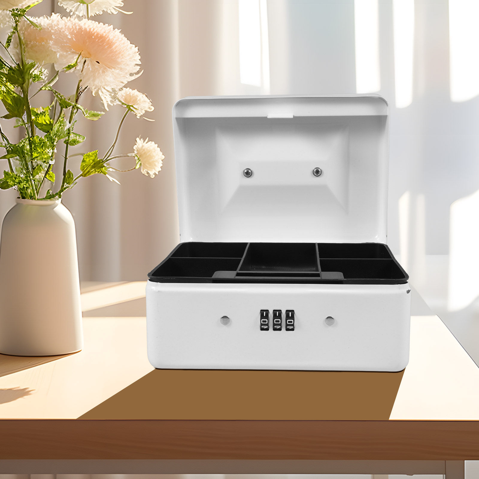Stalen geldkist met cijferslot - Lockbox Key Secure recensie en prijs