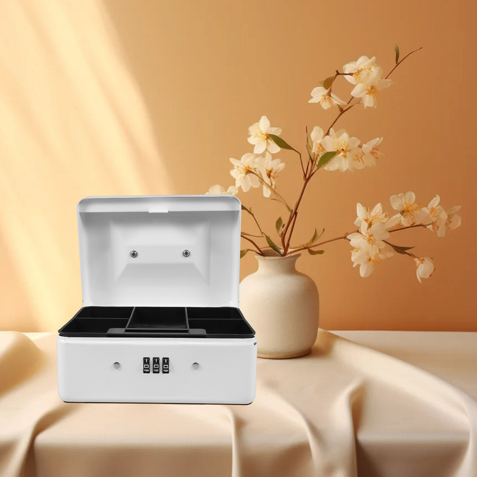 Stalen geldkist met cijferslot - Lockbox Key Secure recensie en prijs